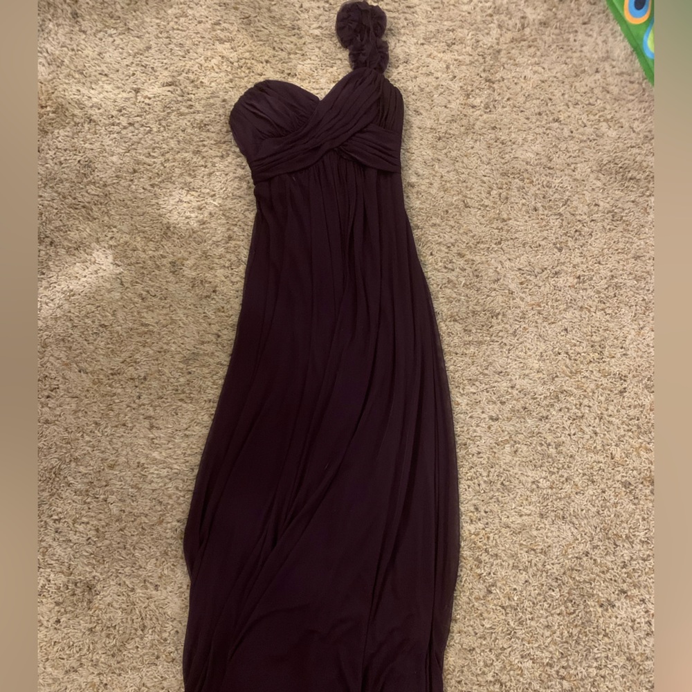 Purple prom dress